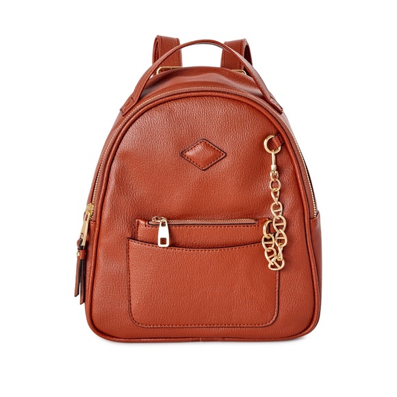 NWT Time And Tru Ruby Backpack Color Cognac With Small Coin Bag - Picture 1 of 10